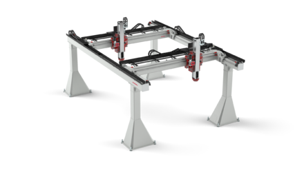 linearführung, lineareinheit, portalroboter, industrieroboter, mehrachsig, flächenportale, portalanwendungen | © Güdel Group AG