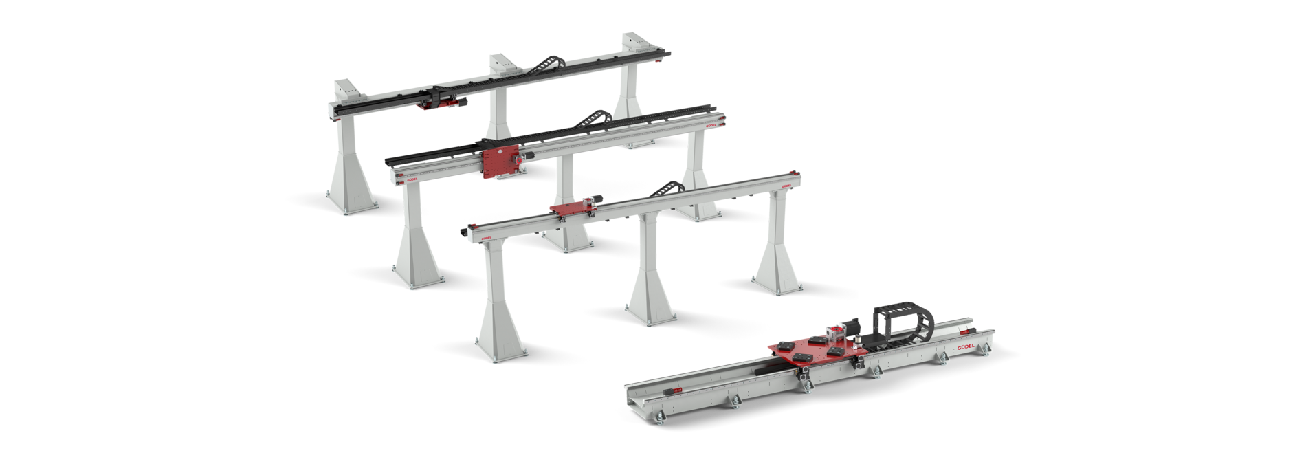 linearachsen, lineareinheit, einachs, mehrachs, zahnstangenantrieb, zahnriemenantrieb, hochdynamisch, sehr präzis, geräuscharm, industrieroboter, schweißroboter | © Güdel Group AG