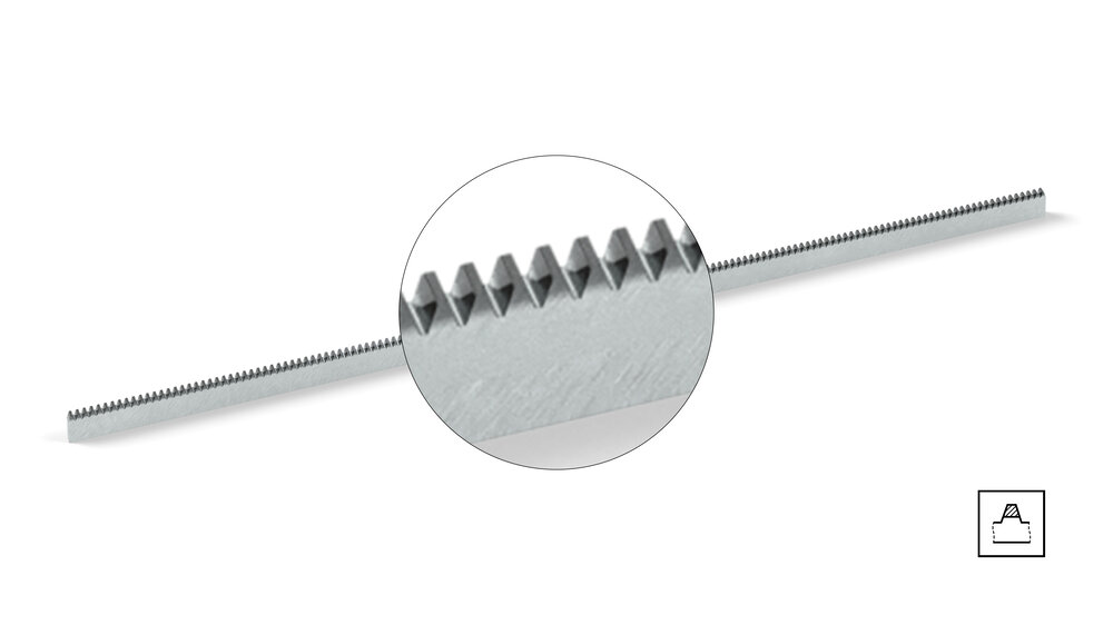 Performance Zahnstange Modul 10